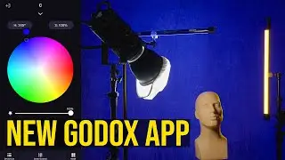 New Godox Light App for SZ150R and TL60 RGB LED Lighting | iOS and Android