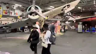 Inside Ng US Aircraft Carrier San Diego California USA 🇺🇸