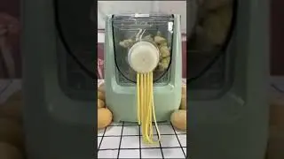 Hamilton Beach Electric Pasta and Noodle Maker, Automatic, 7 Different Shapes, White