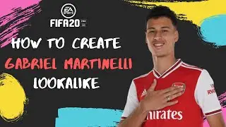 How to Create Gabriel Martinelli - FIFA 20 Lookalike for Pro Clubs