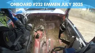 Onboard with #232 Jesse Brouwer - Leftovers Teamrace Speedway Emmen 13-7-2025
