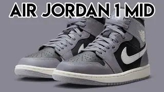 Air Jordan 1 Mid &ldquo;Cement Grey&rdquo;