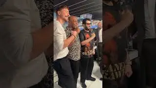 MrBeast meets Mike Tyson, Jason Statham & SRK at Star-Studded Riyadh Season! #Shorts