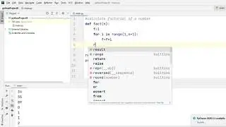factorial of a number using function in python