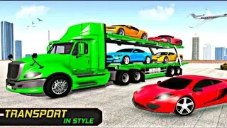 Multi Level Truck Car Transport Game big heavy Cargo truck!! @failuregamer150cc4