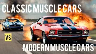 Classic Muscle Cars vs. Modern Muscle Cars: Performance and Heritage
