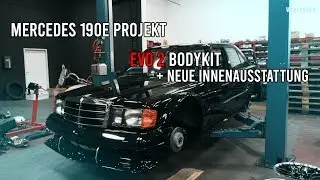 LEVELLA | Mercedes 190E Projekt - #4 | EVO 2 Bodykit + Neue Innenausstattung