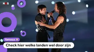 Nederland niet door naar Songfestival-finale: 'Heel erg balen'