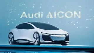Audi Aicon - Electric Car ( interior Exterior and Drive)