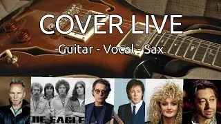 COVER POP ROCK  Guitar Vocal Sax Beatbuddy