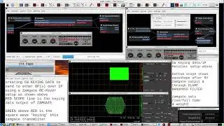 Morse Code FULL DUPLEX *CW Keying DATA*  ip Transmitter & ip Receiver - use Zamgate to encode/decode
