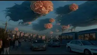 AI Cinematic - Monsters Over the City