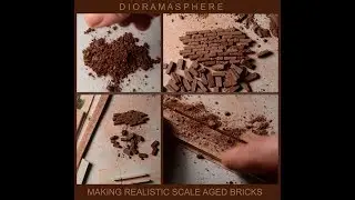 how to make Realistic Aged / Weathered scale Bricks