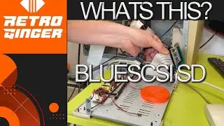External SCSI drive with an SD adaptor