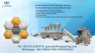 Lastest technology panko bread crumbs making machine suppliers#machine # bread crumbs