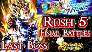 TIME RUSH 5 LVL 5000 Final Super Vegito Boss Battle | Dragon Ball Legends