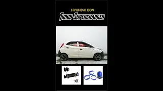 Hyundai Eon Turbo Charger Setup F1-Z Single Turbine Fan w/ Expandable Cold Air Intake Tube