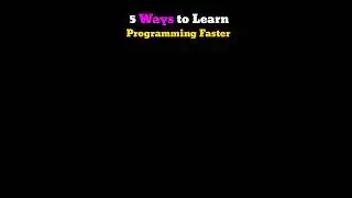 5 Way to Learn Programming Faster|Aman Arj|#shorts#AmanArj