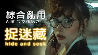 生成式AI綜合亂用 作品四 - 捉迷藏 Hide and Seek 微電影 #midjourney #runway #haiper #ai #movie #suno