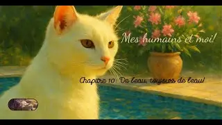 chapitre 10 De l'eau, toujours de l'eau!  #histoire #chat #chaton
