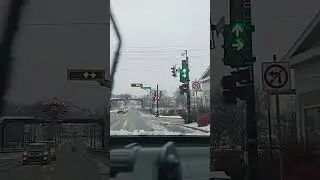 Tuyết đầu mùa đông ở New Glasgow,Nova Scotia,Canada.🌨️🌨️🌨️🥰🥰🥰