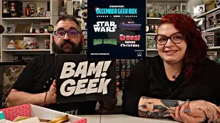The BAM Geek Pop Culture Autograph Subscription Mystery Box - December