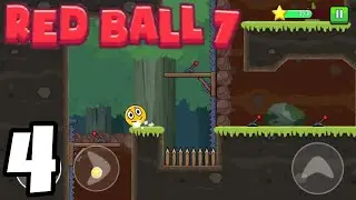 Red Ball 7 | Gameplay Walkthrough | Level 31-40 | #4