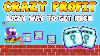 HUGE PROFIT FROM 500 POLISHED FOSSIL - GROWTOPIA
