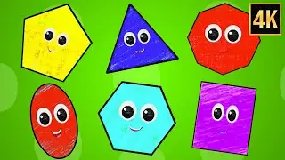 Ten Little Shapes & More Learning Songs for Kids