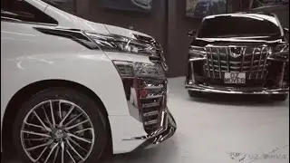 2018 Alphard/Vellfire with modellista body kit @ OZ Mover