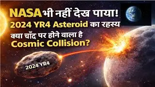 क्या चाँद पर होने वाला है Cosmic Collision?#space  #nasa  #universe #moon   #gk   #2024yr4  #facts