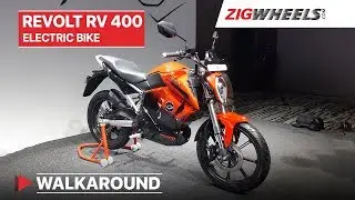 Revolt RV 400 Walkaround | Features, Range, Battery Solutions & More | ZigWheels.com