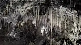 Video 360 a nuvola di punti della  scansione 3D della Grotta Bianca