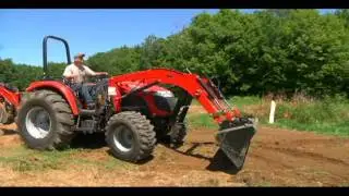 McCormick Tractor - Clearing the Rocks for a Food Plot