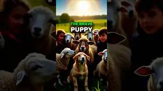 Hero Puppy Saves Hundreds of Sheep From a Burning Barn | Cinematic Rescue Story #puppy