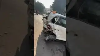 A  accident occurs in  model town Jalandhar where 2 members of family lost their lives on the spot