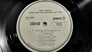 You Look So Familiar. Dean Martin. Pickwick Vinyl LP Record. Vintage Hi-Fi System