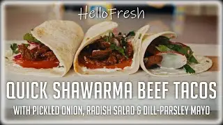 HelloFresh | Quick Shawarma Beef Tacos