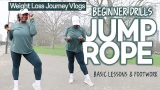 Beginners Tutorial & Footwork | JUMP ROPE WORKOUT Ep.1