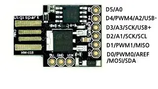 Digispark 초소형 Attiny85 USB 개발보드