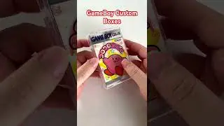 GameBoy Custom Boxes / Кастомные боксы для Геймбоя #retrogaming #nintendo  #gameboy