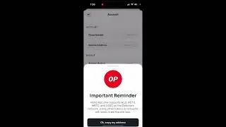 How to copy your Optimism address in Worldcoin app?