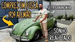 COMPREI UM FUSCA 59 ALEM&Atilde;O | SETA BANANINHA | CANAL FERRUGEM