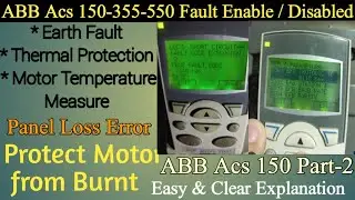 ABB Earth Fault. Thermal protection. Panel loss error. abb acs 150 earth fault. Earth fault setting.