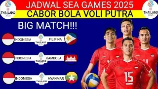 JADWAL SEA GAMES 2025‼️VOLI PUTRA INDONESIA ‼️DAFTAR PEMAIN TIMNAS VOLI PUTRA INDONESIA SEA GAMES 