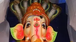 108-Feet Tall 'Eco Friendly' Ganesha Idol Installed In Southern India