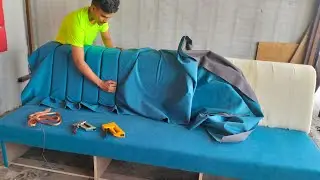 How To Make Sofa Corner Design  how to making sofa design  swed kapda ✓ sofa design