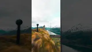 Norway 🇳🇴 time-lapse drone footage #nature #4k #norway