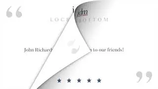 jdm Locksbottom Testimonial's