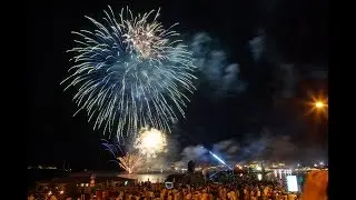 See the Amazing fireworks in the ancient Nessebar, Sunny Beach Bulgaria